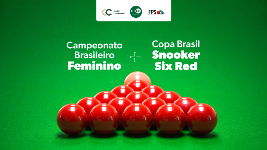 Curitiba recebe Campeonato de Snooker Six Reds e Sênior Six Reds - Bem  Paraná