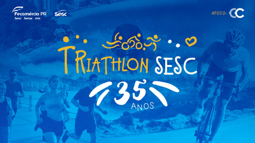 Inscrições para o Sesc Triathlon Caiobá inicia na próxima segunda